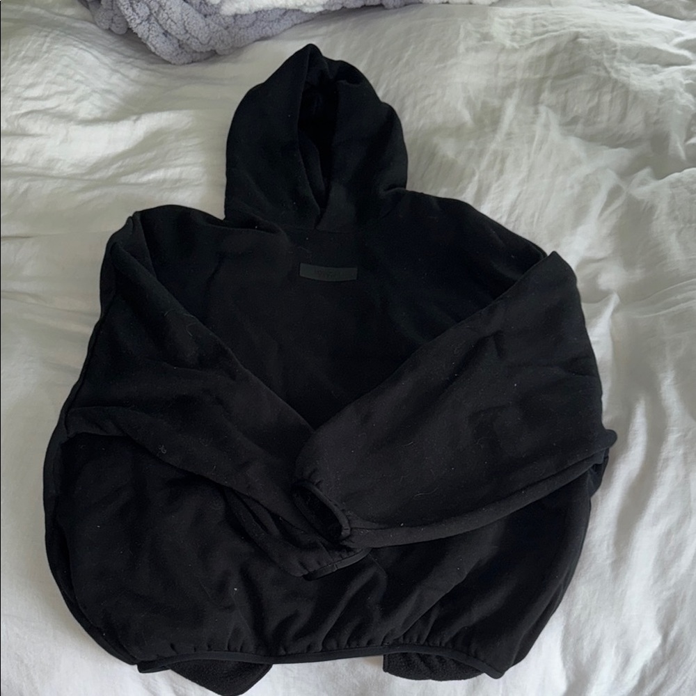 ESSENTIALS FEAR OF GOD black hoodie